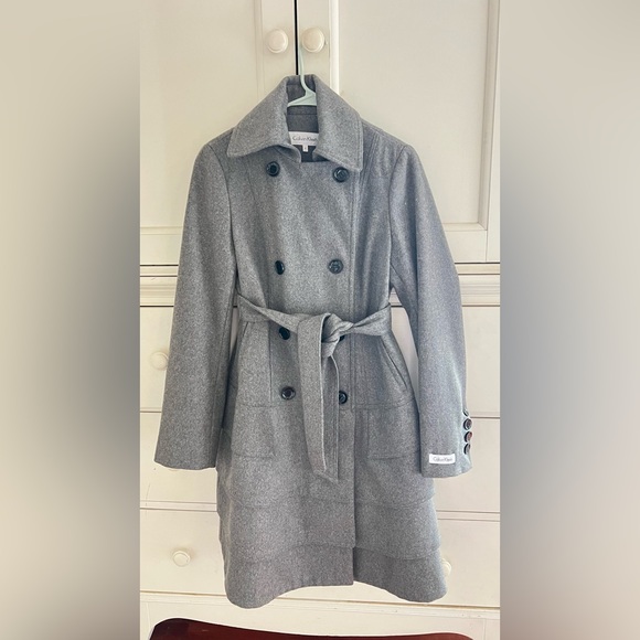 Calvin Klein Wool Coat - Picture 9 of 10
